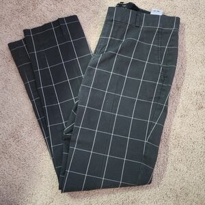 Banana Republic checkered like/plaid trousers